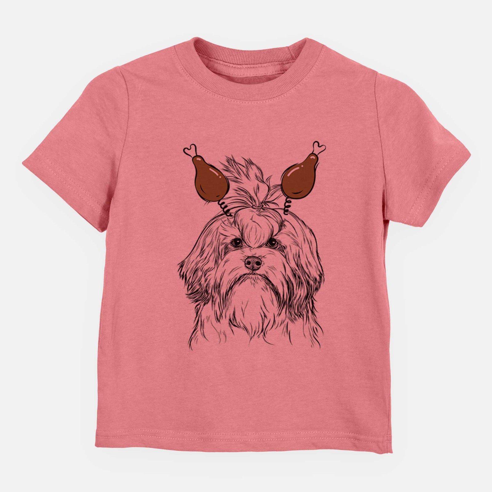 Thanksgiving Tootsie the Lowchen - Kids/Youth/Toddler Shirt