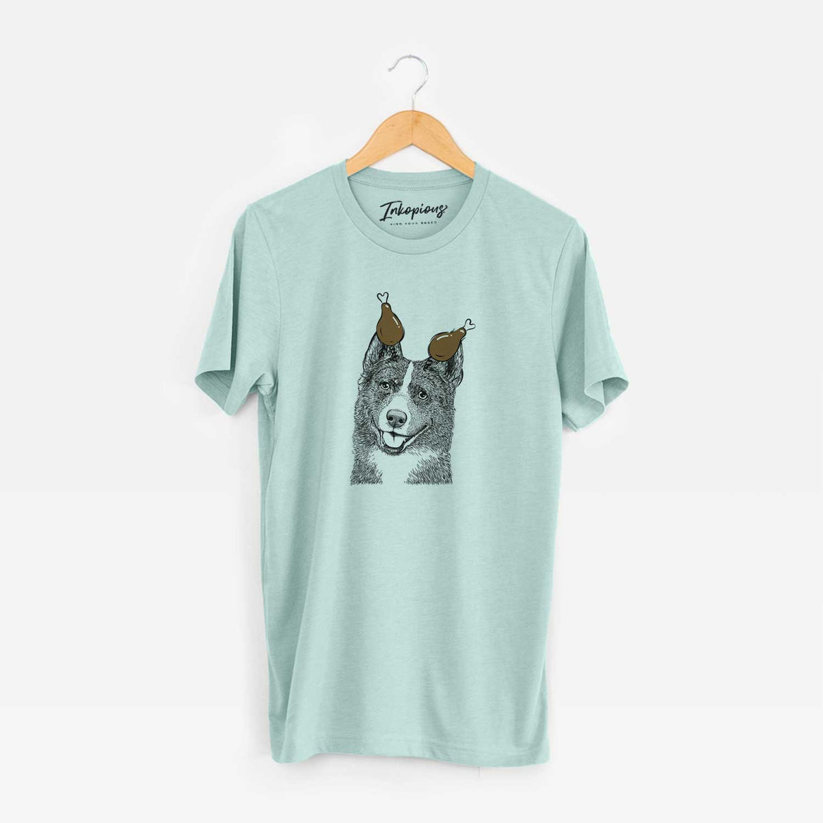 Thanksgiving Tosca the Karelian Bear Dog - Unisex Crewneck