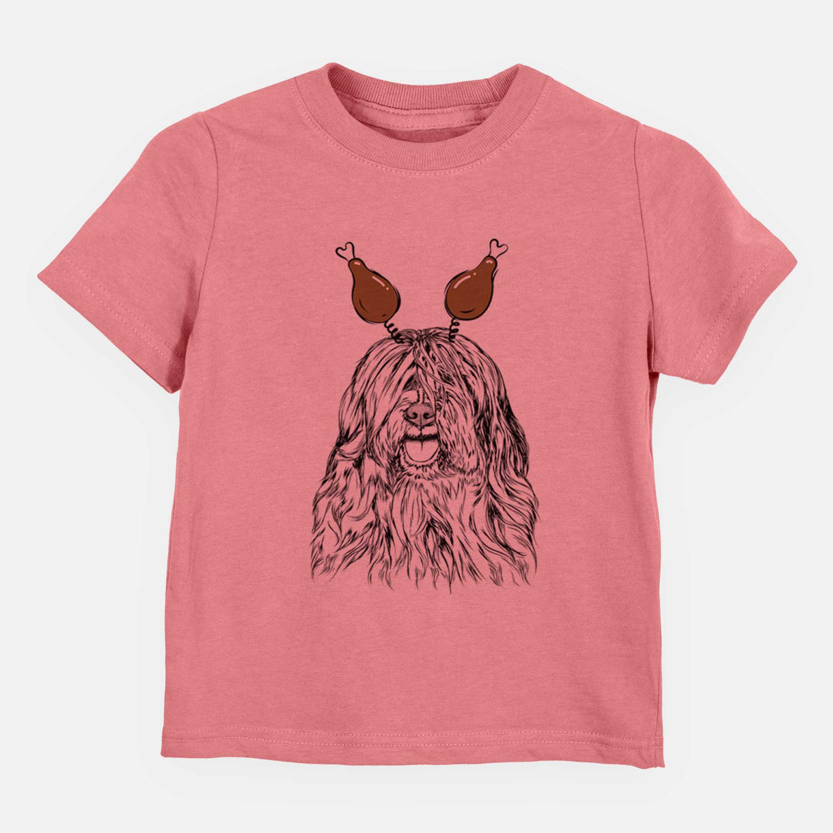 Thanksgiving Trinket the Tibetan Terrier - Kids/Youth/Toddler Shirt