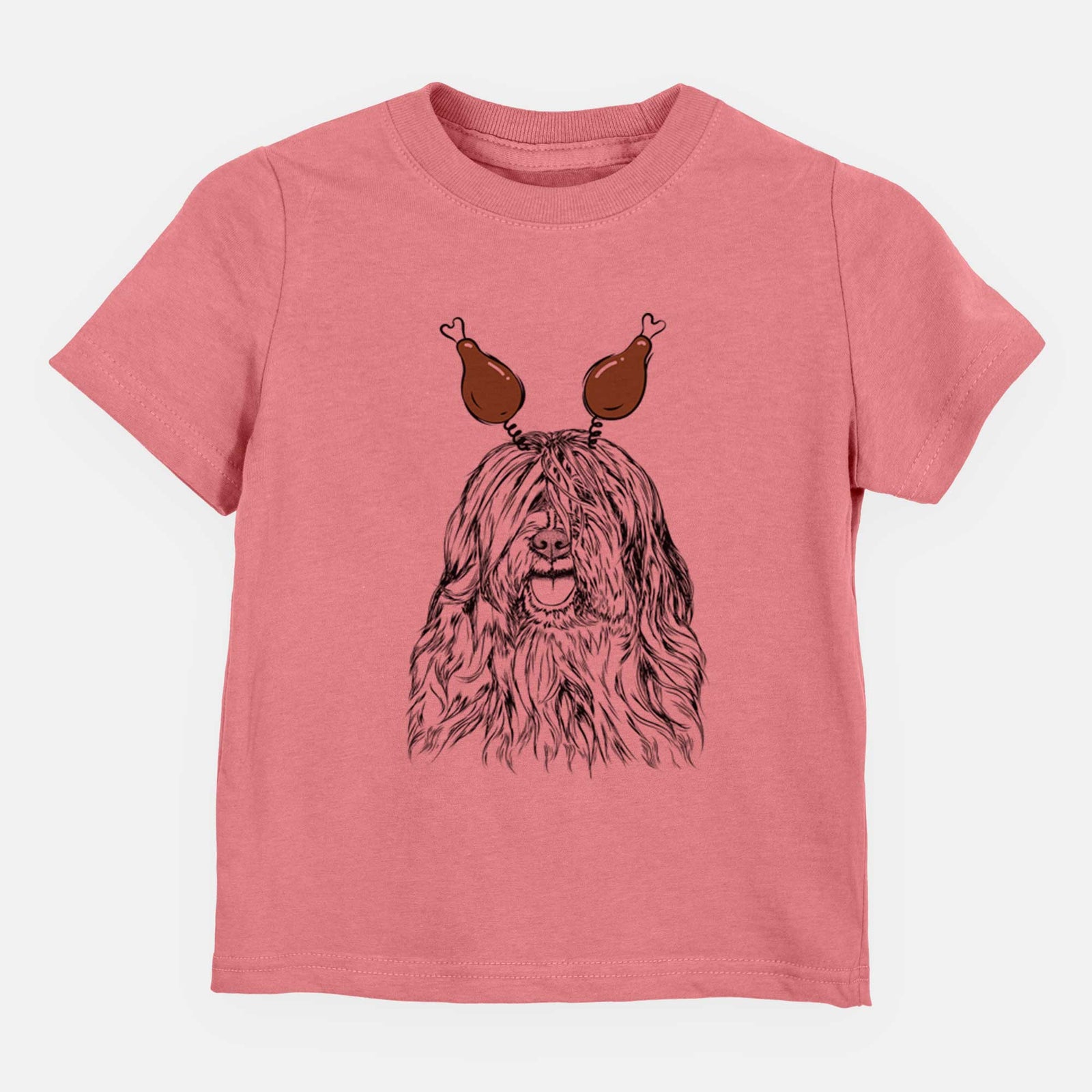 Thanksgiving Trinket the Tibetan Terrier - Kids/Youth/Toddler Shirt