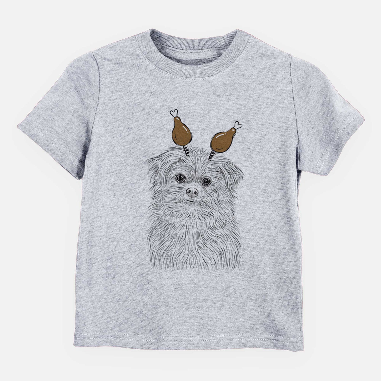 Thanksgiving Trixie the Terrier Mix - Kids/Youth/Toddler Shirt