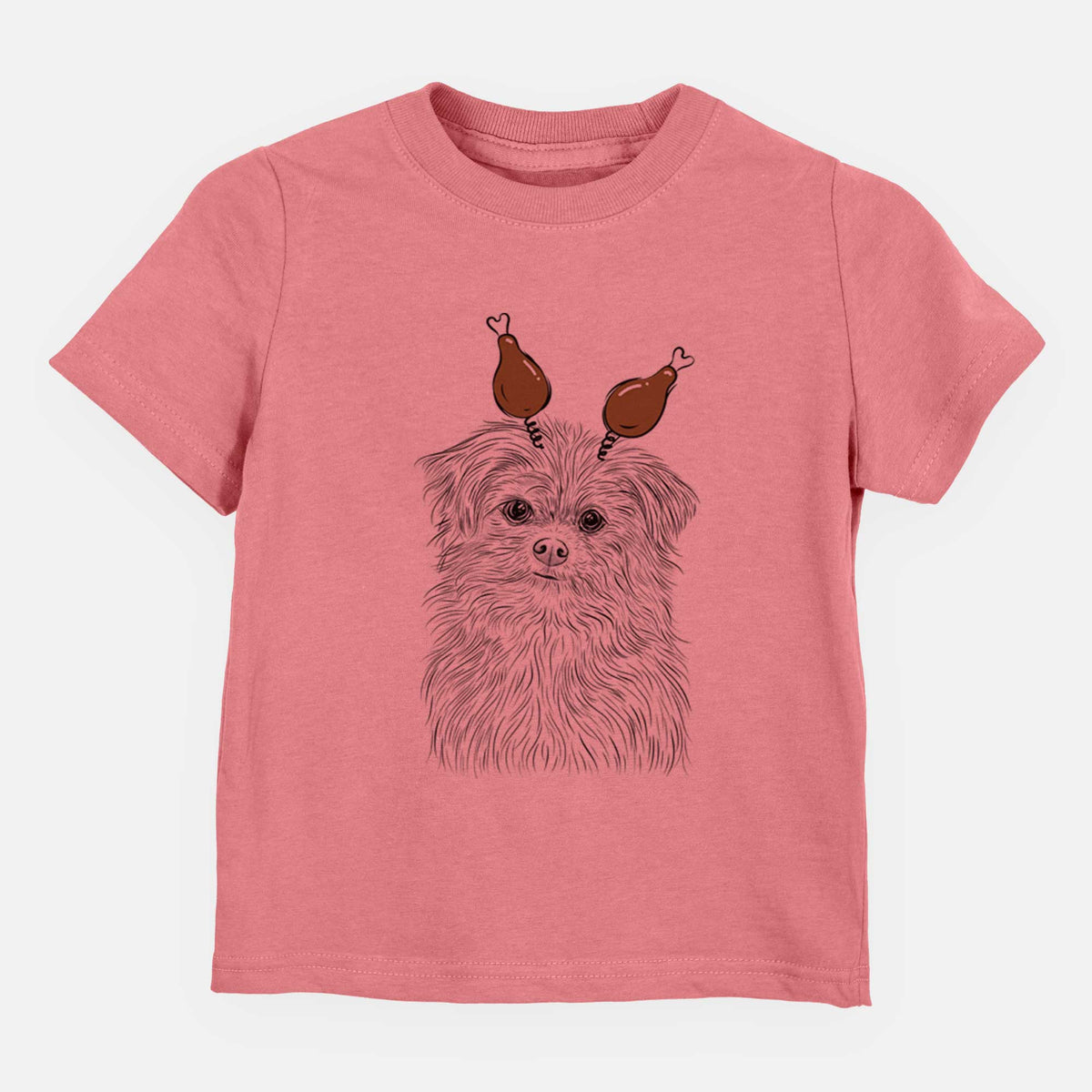 Thanksgiving Trixie the Terrier Mix - Kids/Youth/Toddler Shirt