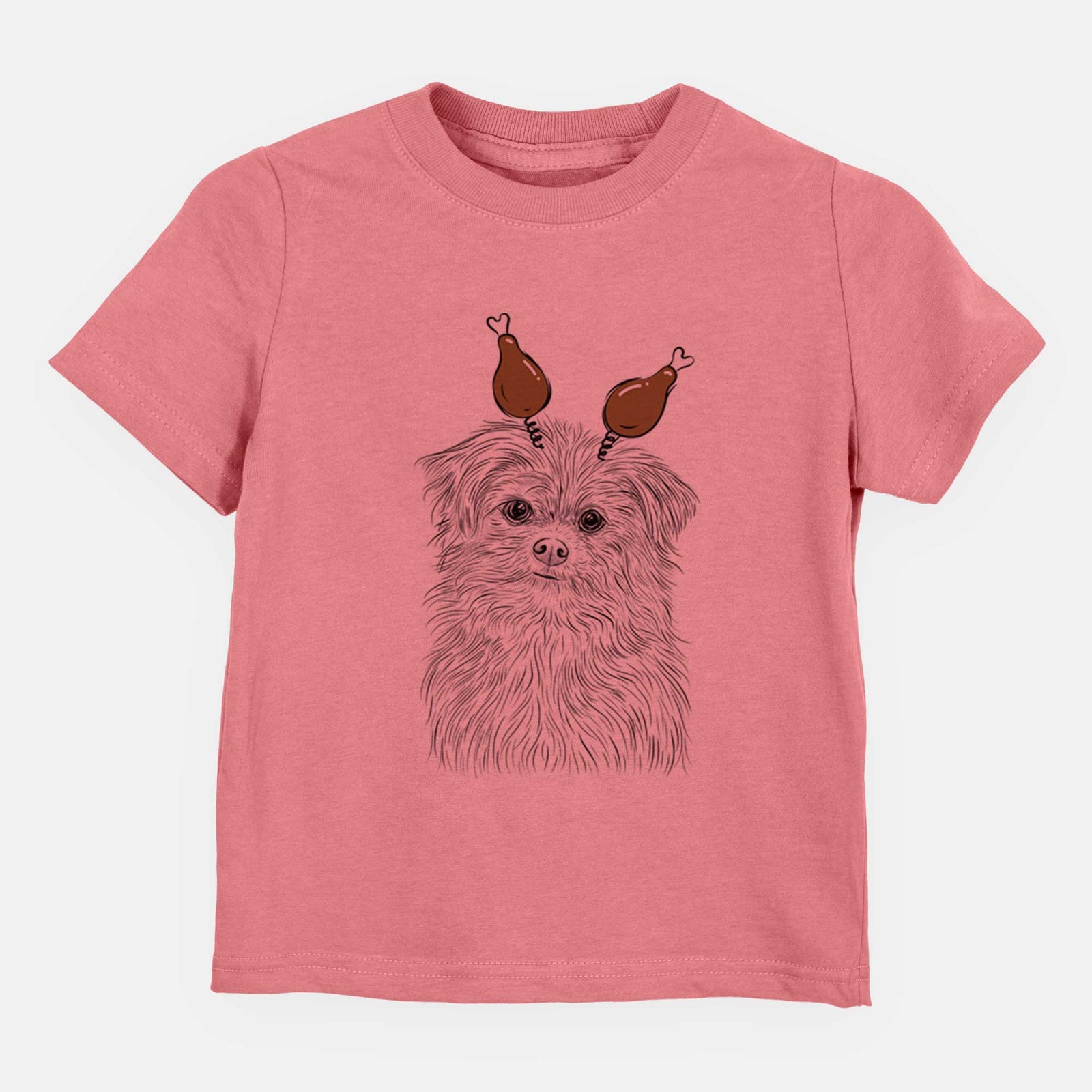 Thanksgiving Trixie the Terrier Mix - Kids/Youth/Toddler Shirt