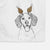 Trooper the Hound Mix Decorative Hand Towel