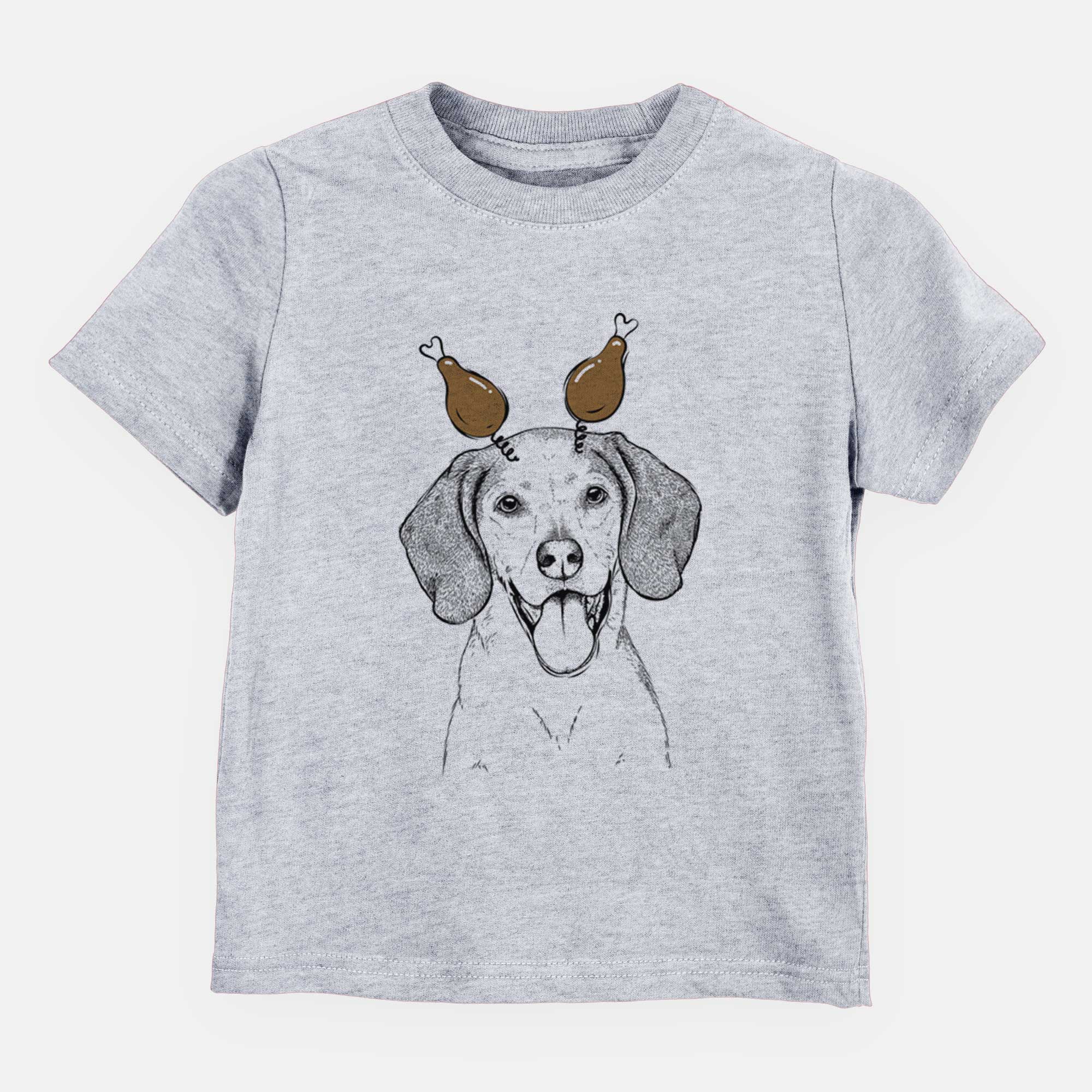 Thanksgiving Trooper the Hound Mix - Kids/Youth/Toddler Shirt