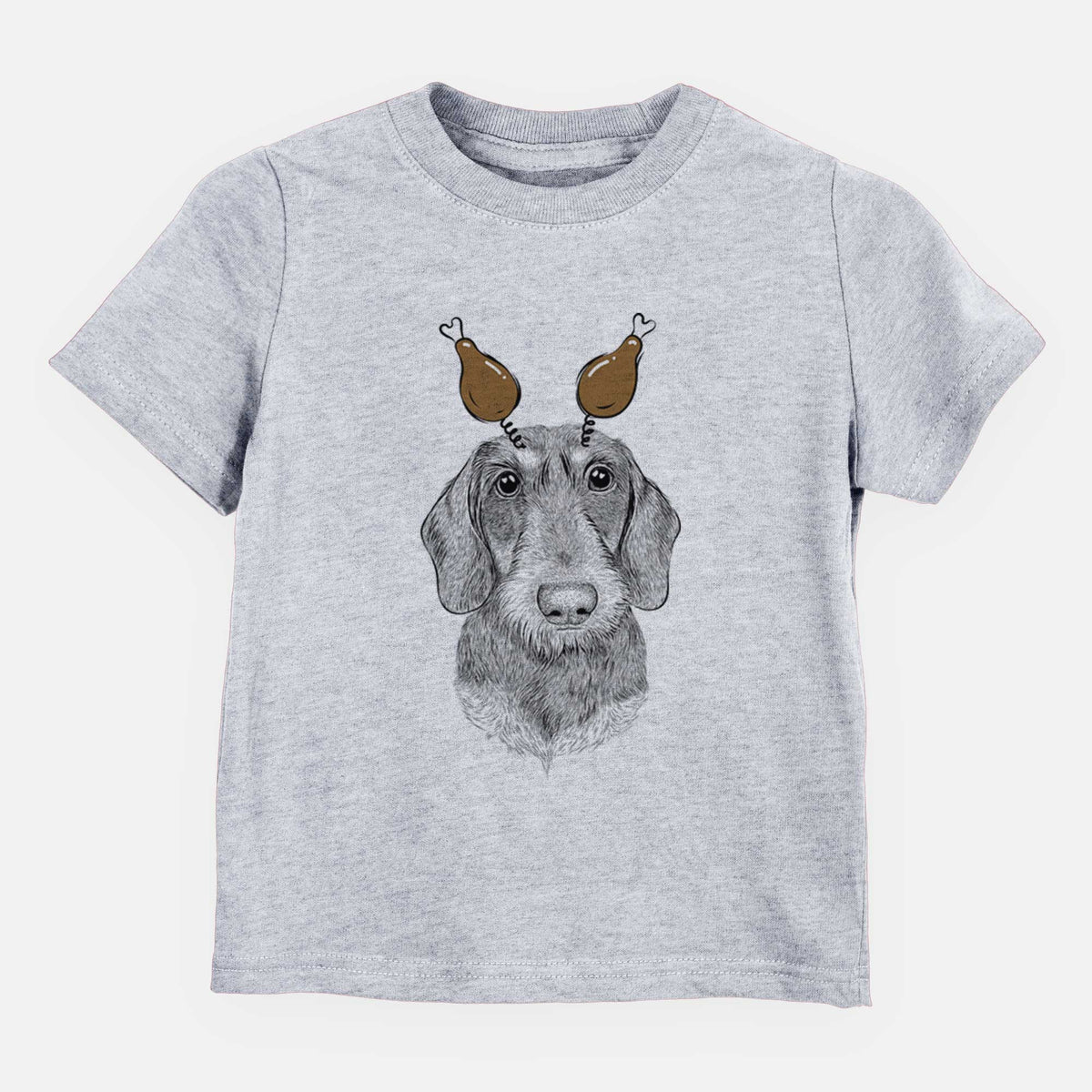 Thanksgiving Truman the Wirehaired Dachshund - Kids/Youth/Toddler Shirt