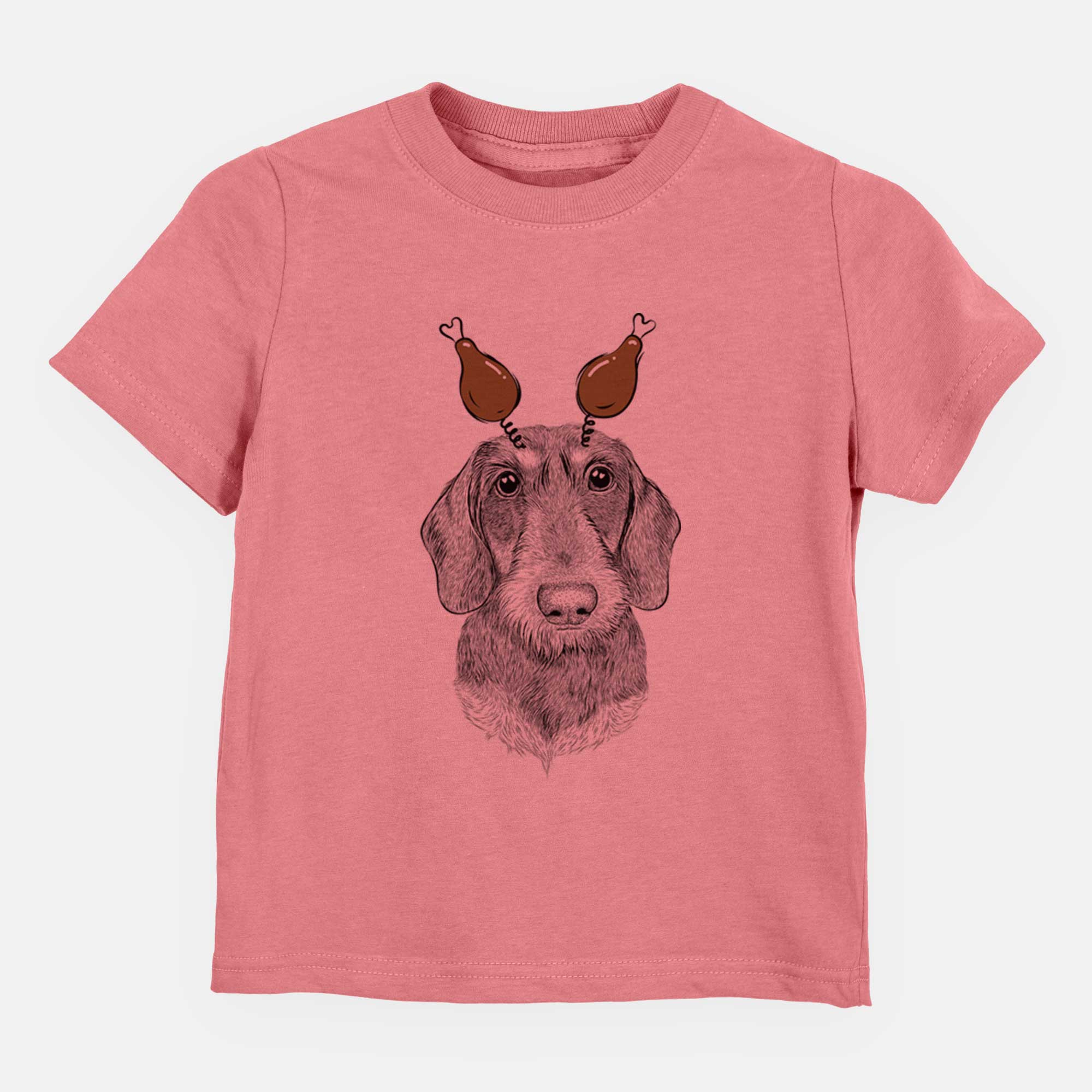 Thanksgiving Truman the Wirehaired Dachshund - Kids/Youth/Toddler Shirt