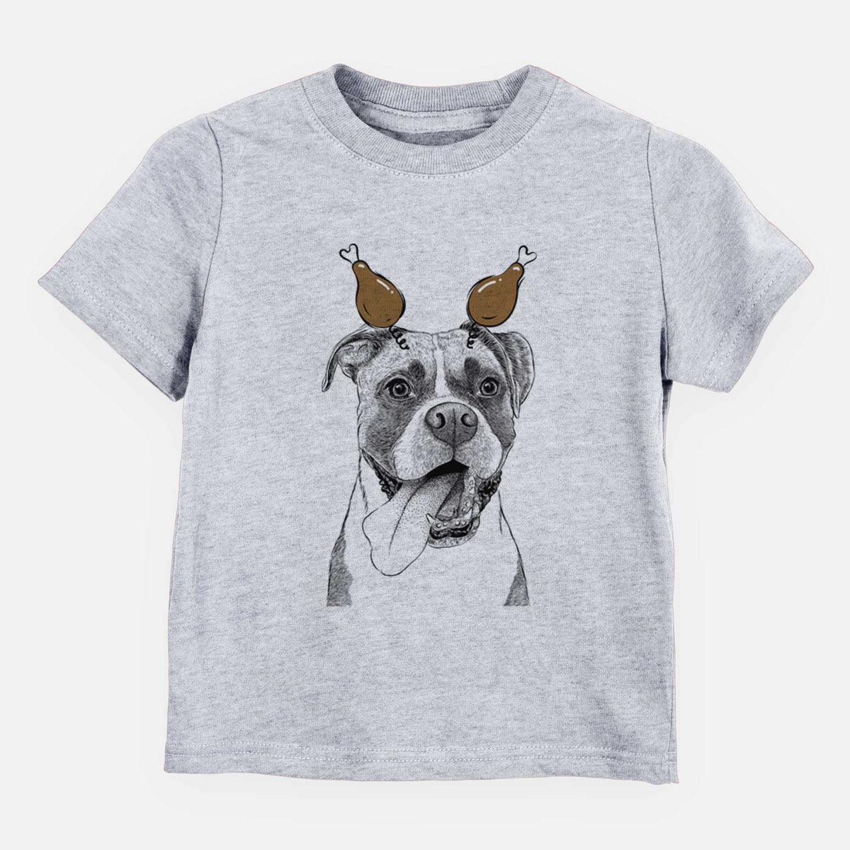 Thanksgiving Tuckeroo the Boxer - Kids/Youth/Toddler Shirt