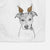 Tula the American Staffordshire Terrier Heeler Mix Decorative Hand Towel