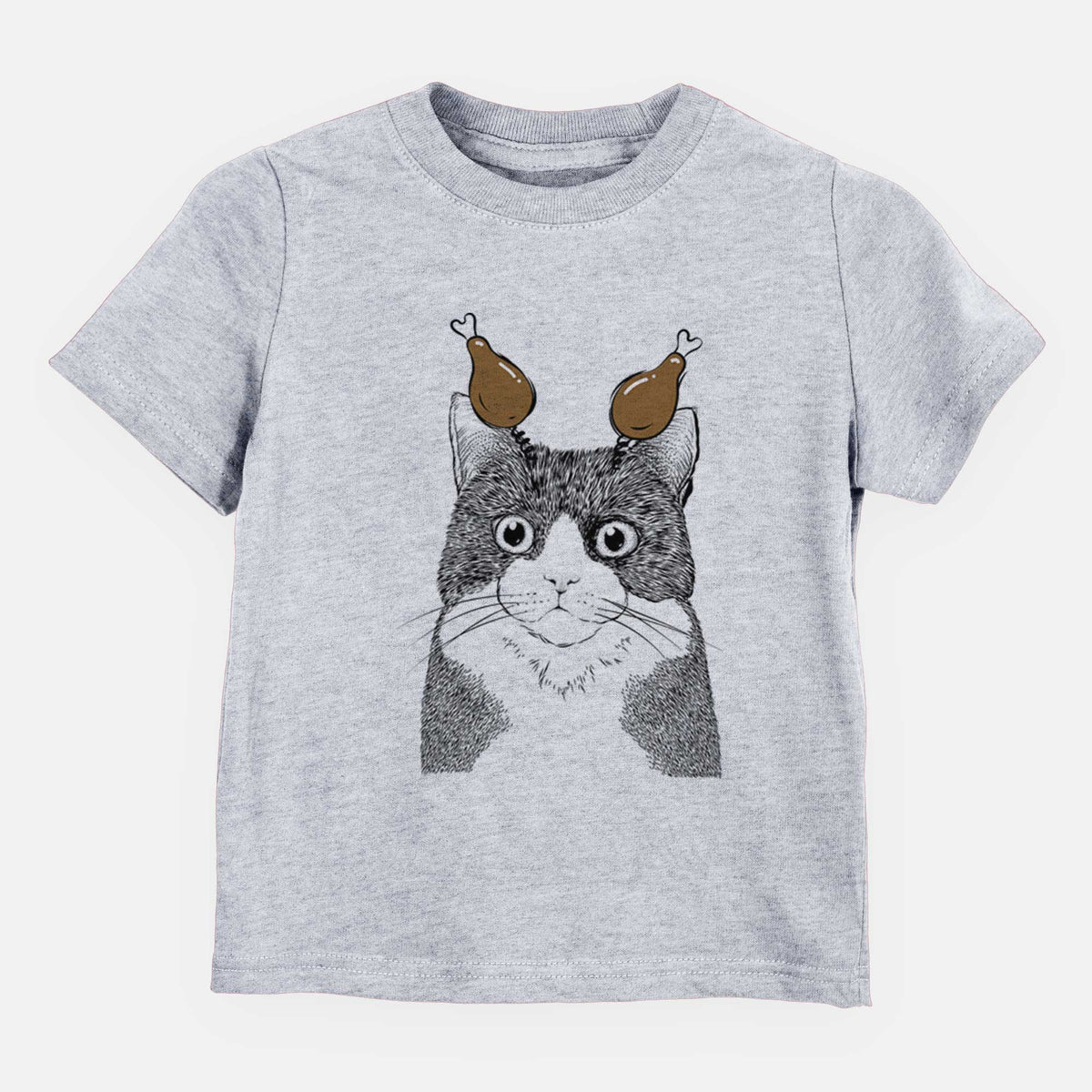 Thanksgiving Tux the Tuxedo Cat - Kids/Youth/Toddler Shirt
