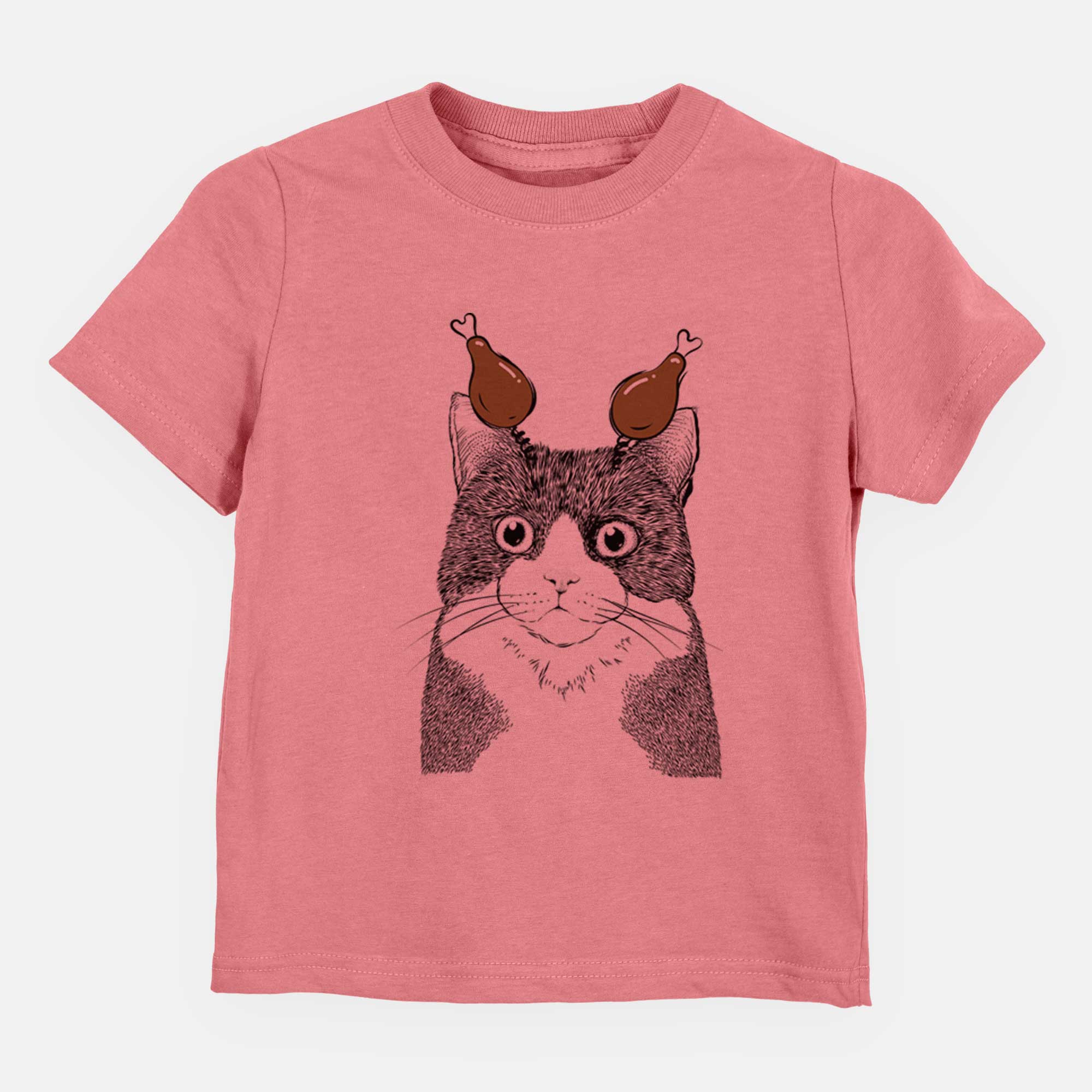 Thanksgiving Tux the Tuxedo Cat - Kids/Youth/Toddler Shirt