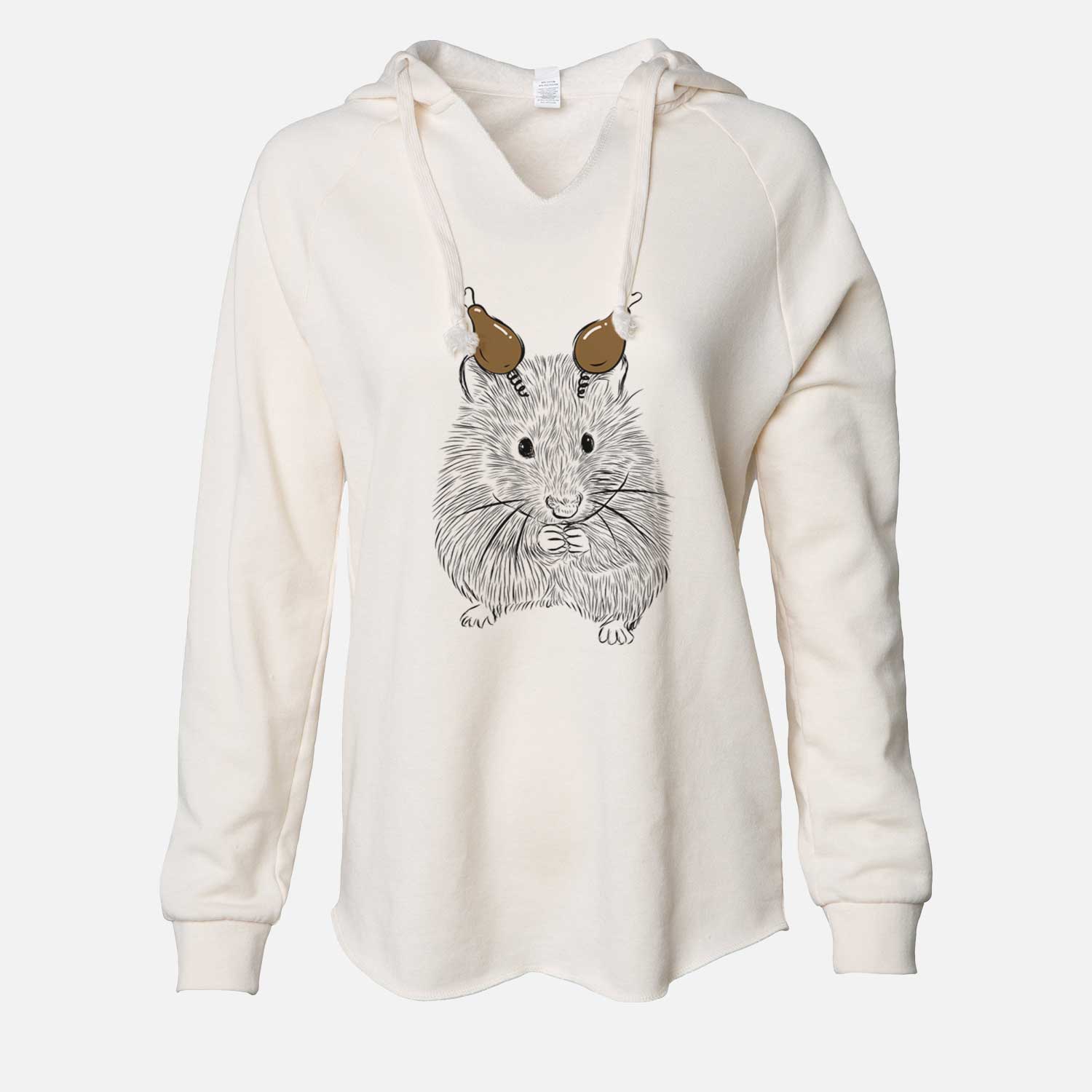 Thanksgiving Twitch the Hamster - Cali Wave Hooded Sweatshirt