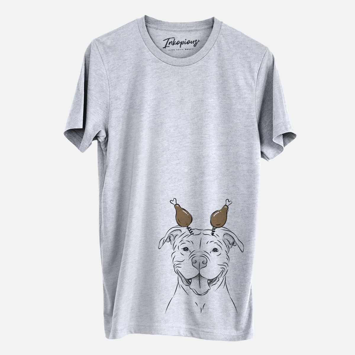 Thanksgiving Tyson the American Bulldog - Unisex Crewneck