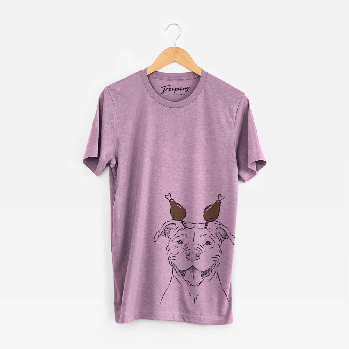 Thanksgiving Tyson the American Bulldog - Unisex Crewneck