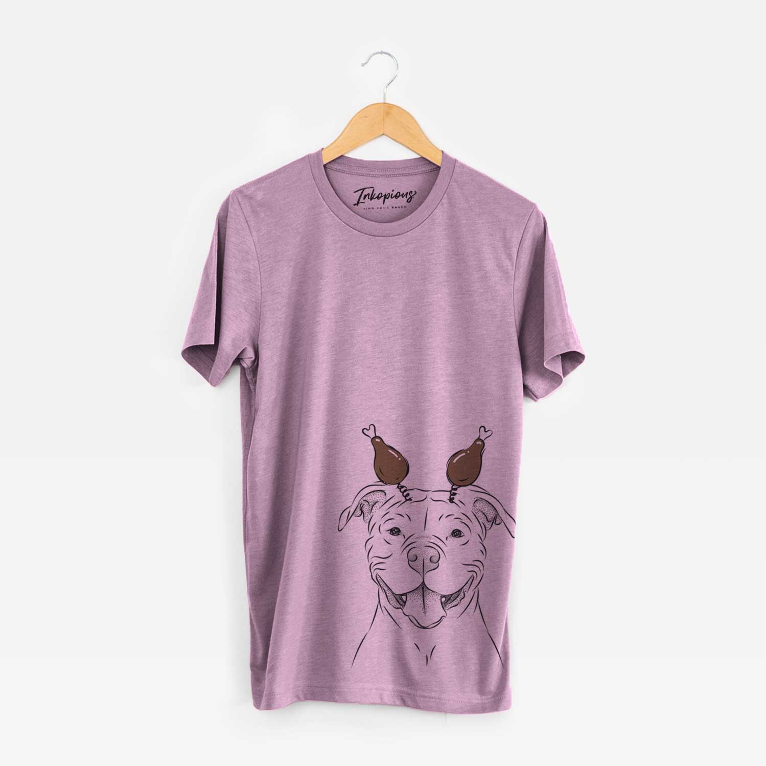 Thanksgiving Tyson the American Bulldog - Unisex Crewneck