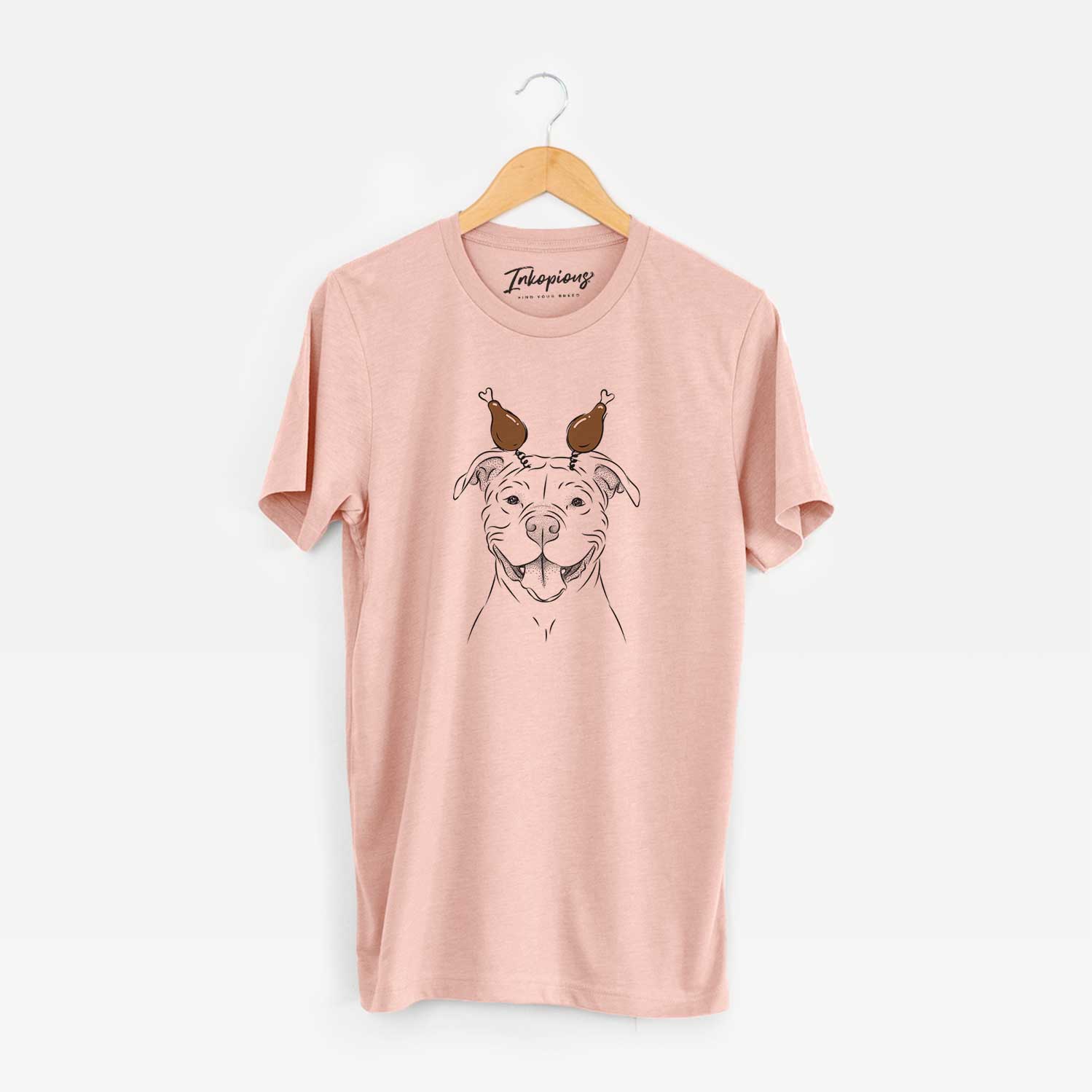Thanksgiving Tyson the American Bulldog - Unisex Crewneck