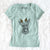 Thanksgiving Ursa the Mixed Breed - Women's V-neck Shirt