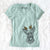 Thanksgiving Ursa the Mixed Breed - Women's V-neck Shirt