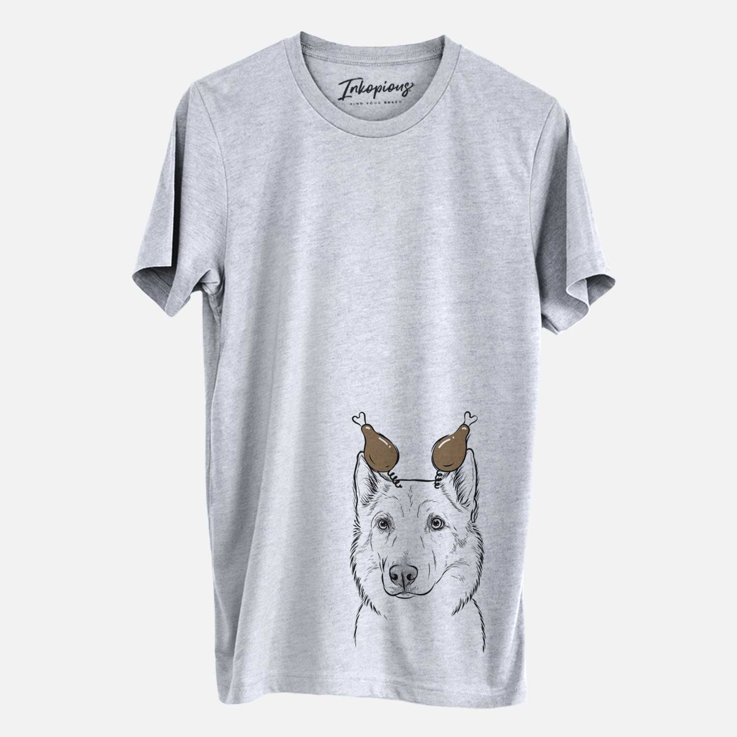 Thanksgiving Vox the Siberian Husky - Unisex Crewneck