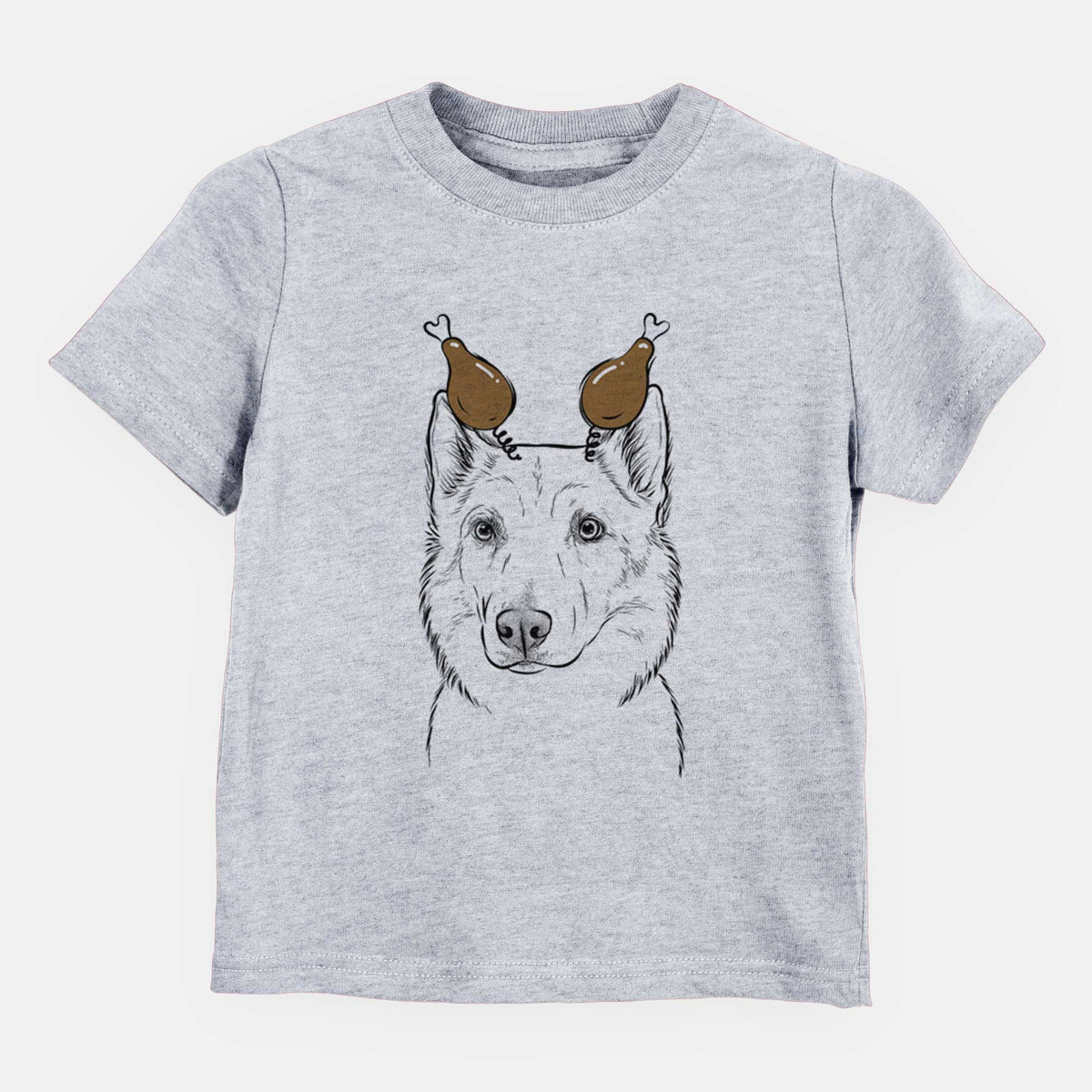 Thanksgiving Vox the Siberian Husky - Kids/Youth/Toddler Shirt