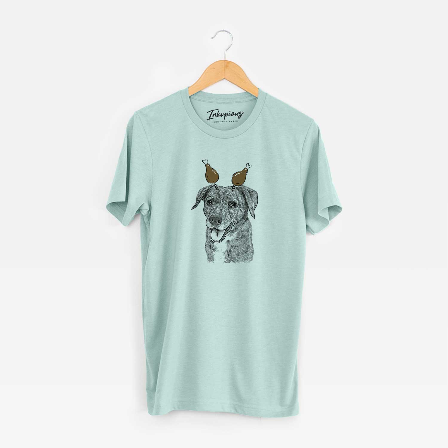 Thanksgiving Wally the Mixed Breed - Unisex Crewneck