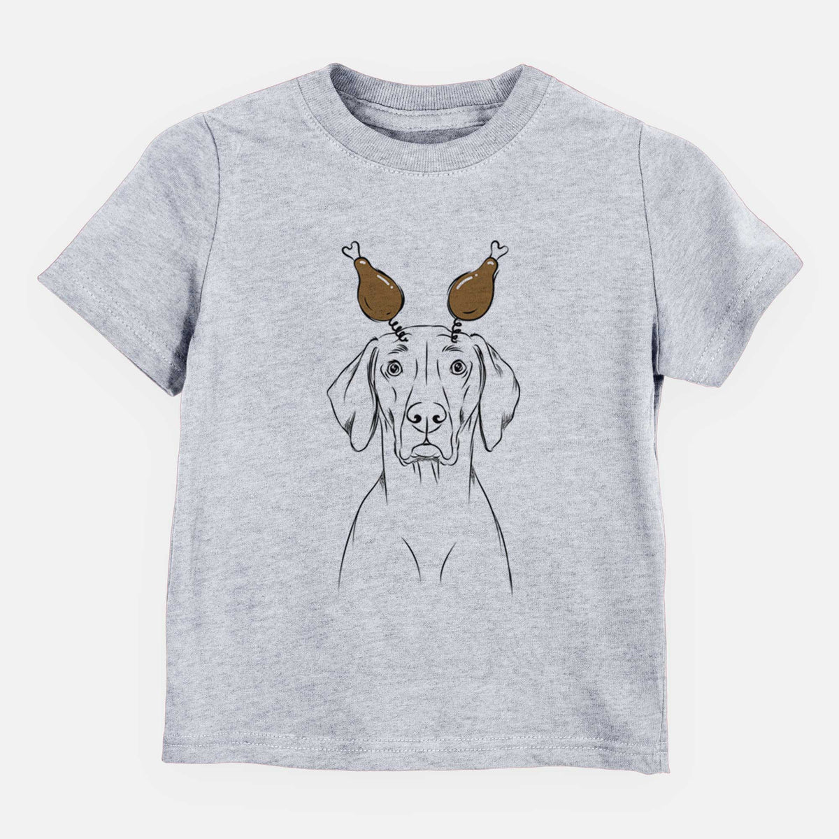 Thanksgiving Walter the Weimaraner - Kids/Youth/Toddler Shirt
