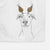 Walter the White Doberman Rescue Decorative Hand Towel