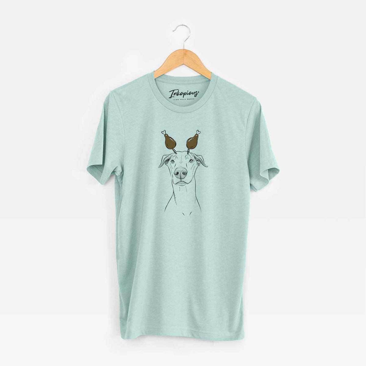 Thanksgiving Walter the White Doberman Rescue - Unisex Crewneck