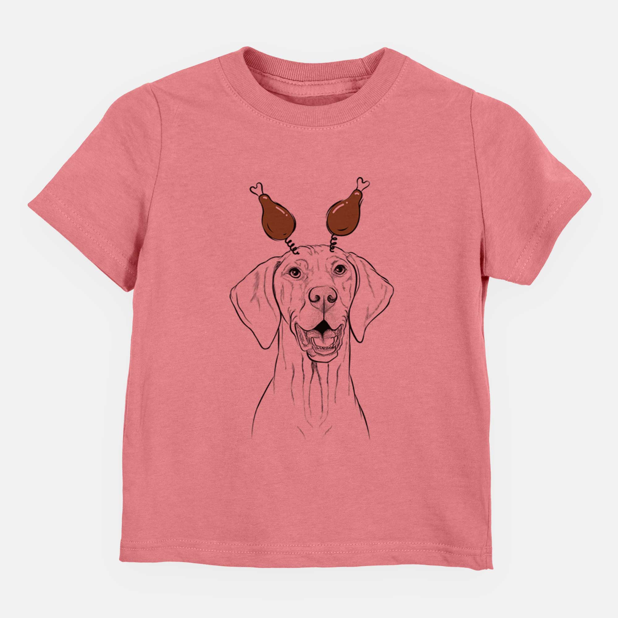 Thanksgiving Wesley the Vizsla - Kids/Youth/Toddler Shirt