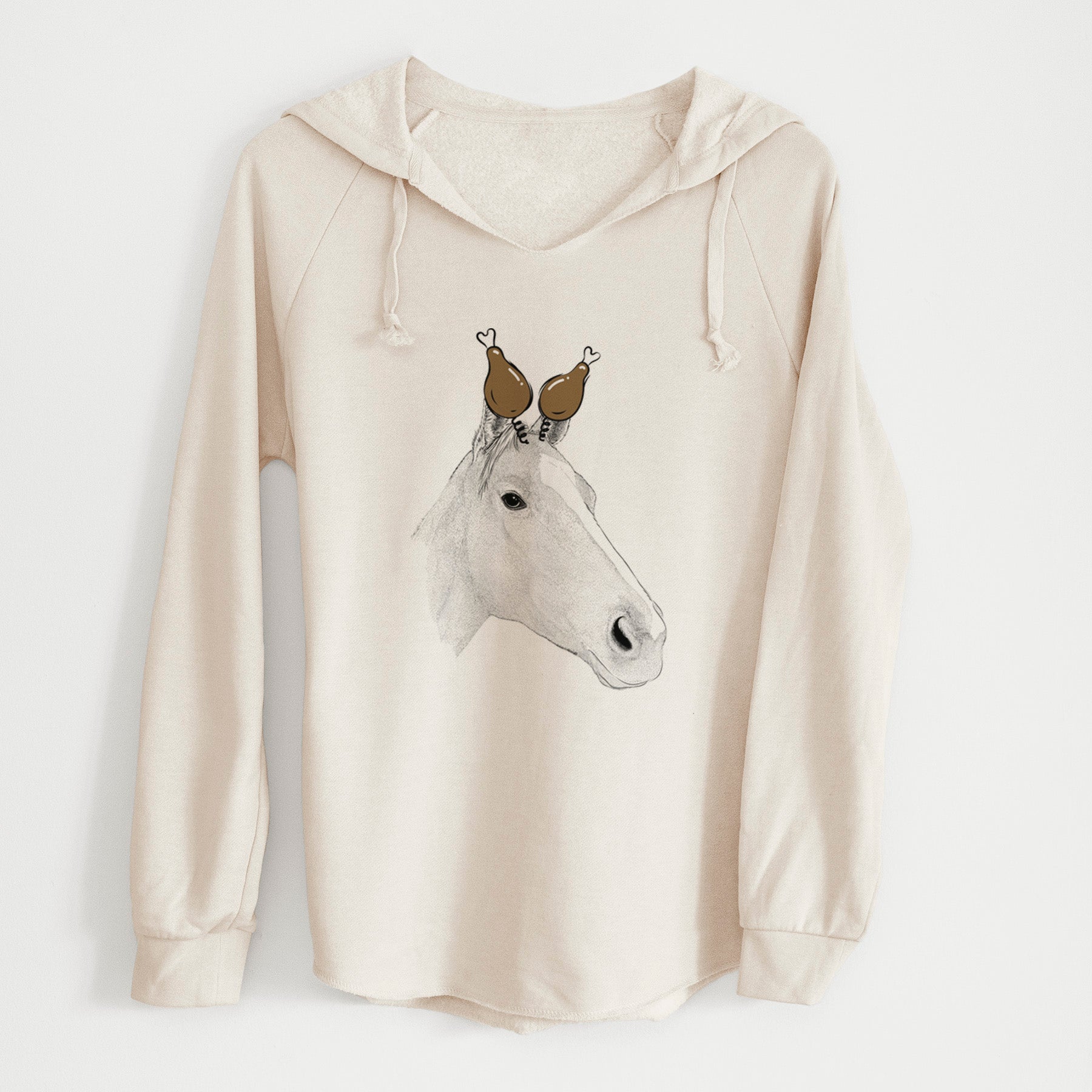 Thanksgiving Westley the Horse - Cali Wave Hooded Sweatshirt