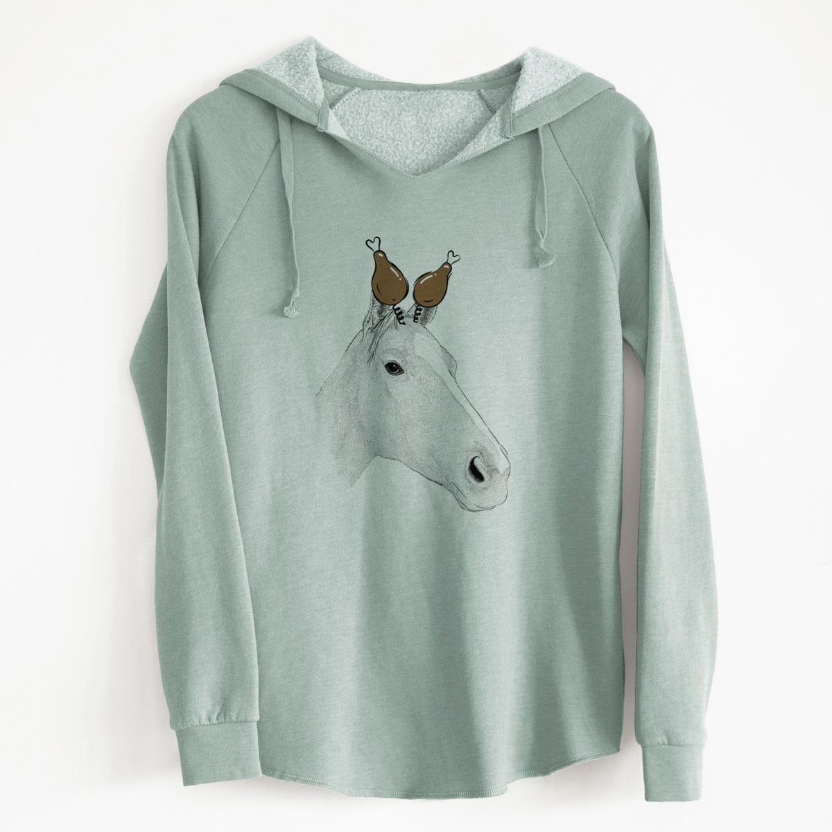 Thanksgiving Westley the Horse - Cali Wave Hooded Sweatshirt