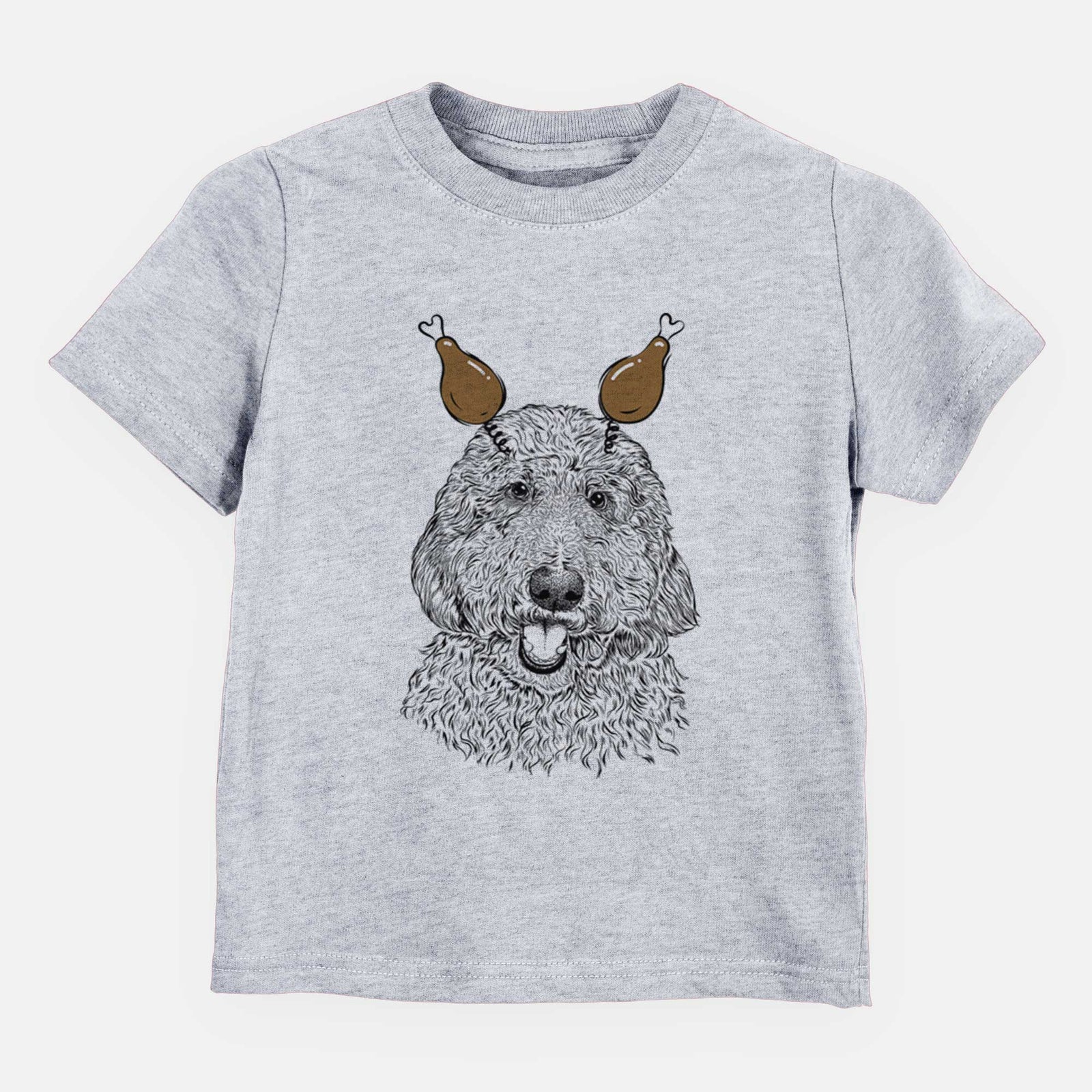 Thanksgiving Whisper the Goldendoodle - Kids/Youth/Toddler Shirt