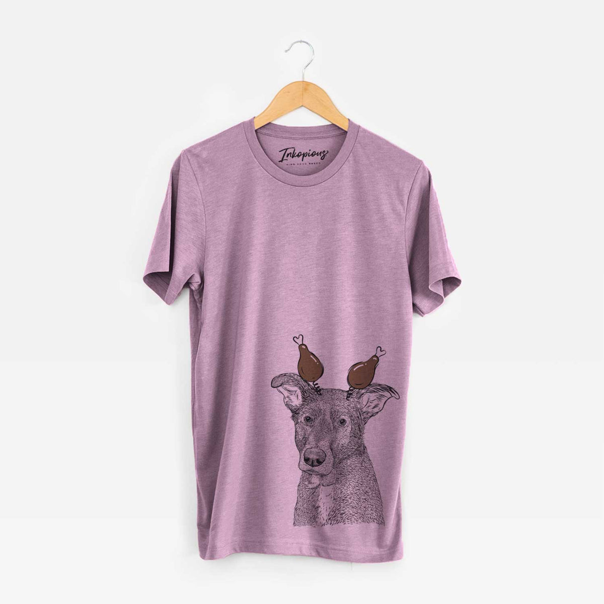 Thanksgiving Wilbur the Shepherd Mix - Unisex Crewneck
