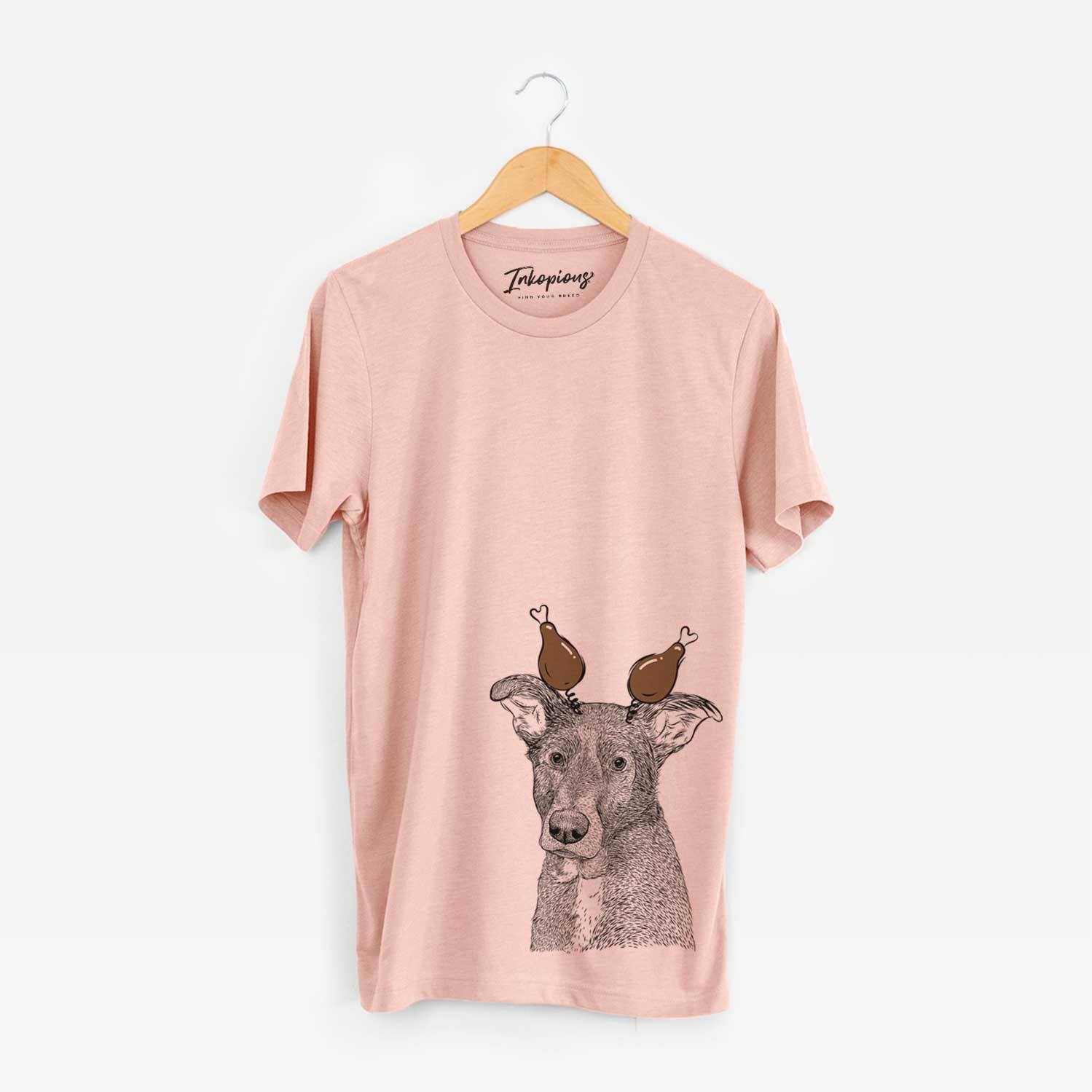 Thanksgiving Wilbur the Shepherd Mix - Unisex Crewneck