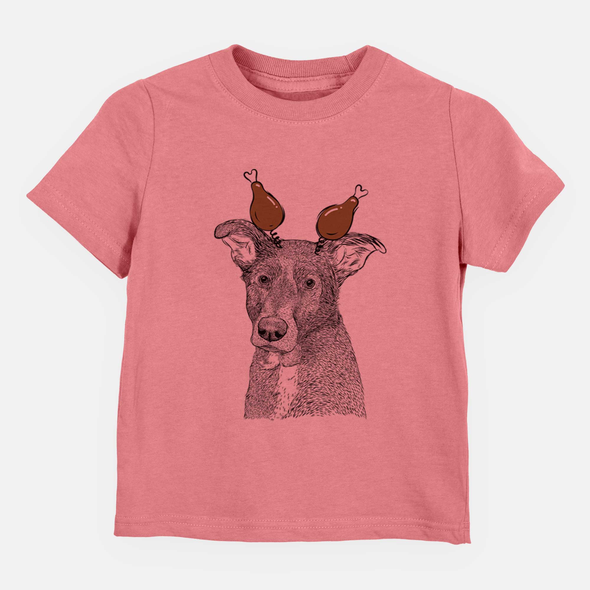 Thanksgiving Wilbur the Shepherd Mix - Kids/Youth/Toddler Shirt