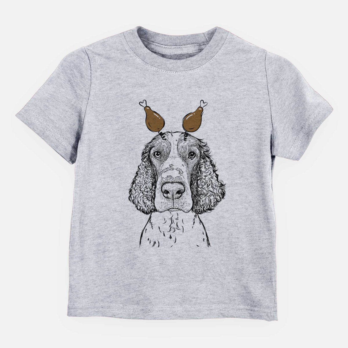 Thanksgiving Wilbur the English Springer Spaniel - Kids/Youth/Toddler Shirt