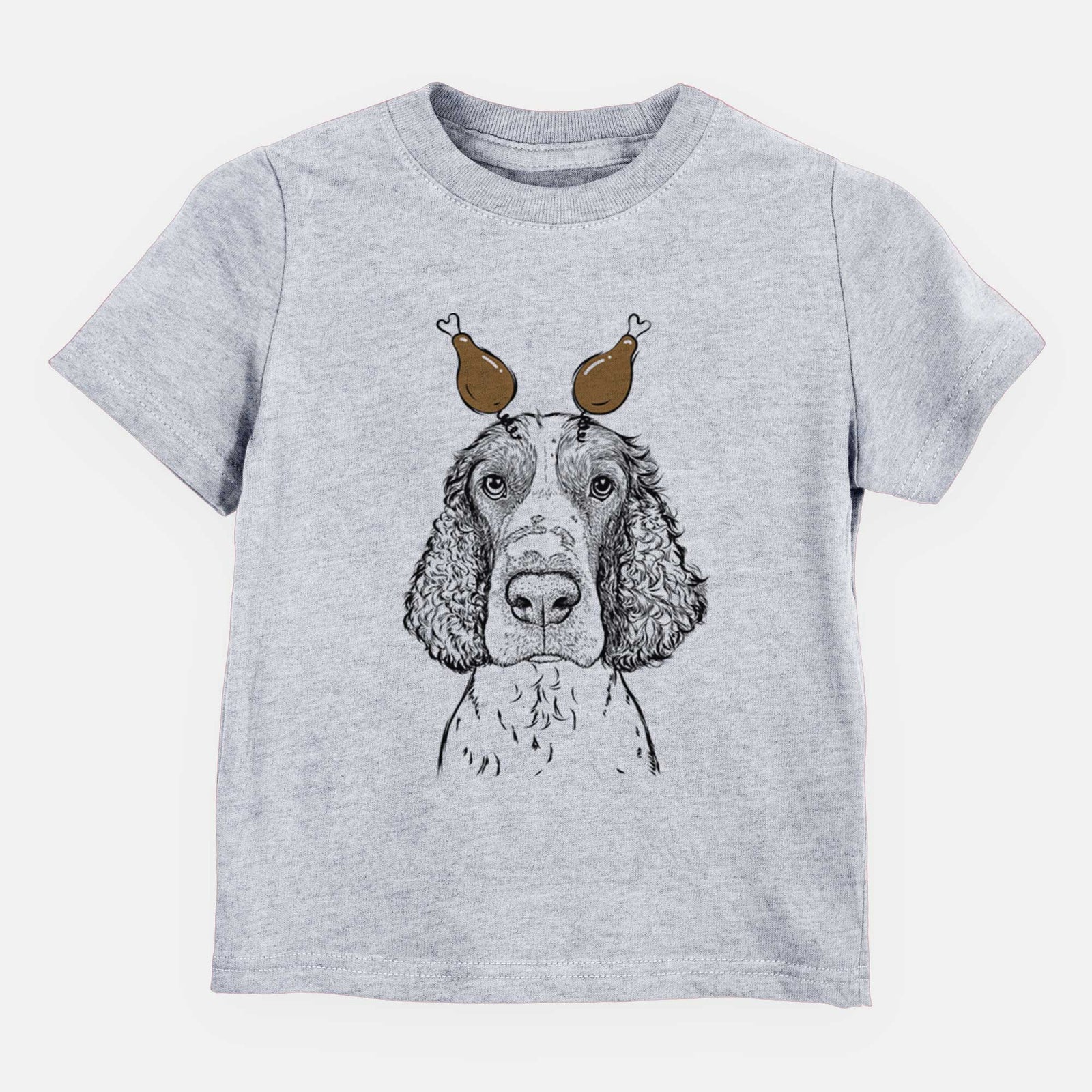 Thanksgiving Wilbur the English Springer Spaniel - Kids/Youth/Toddler Shirt
