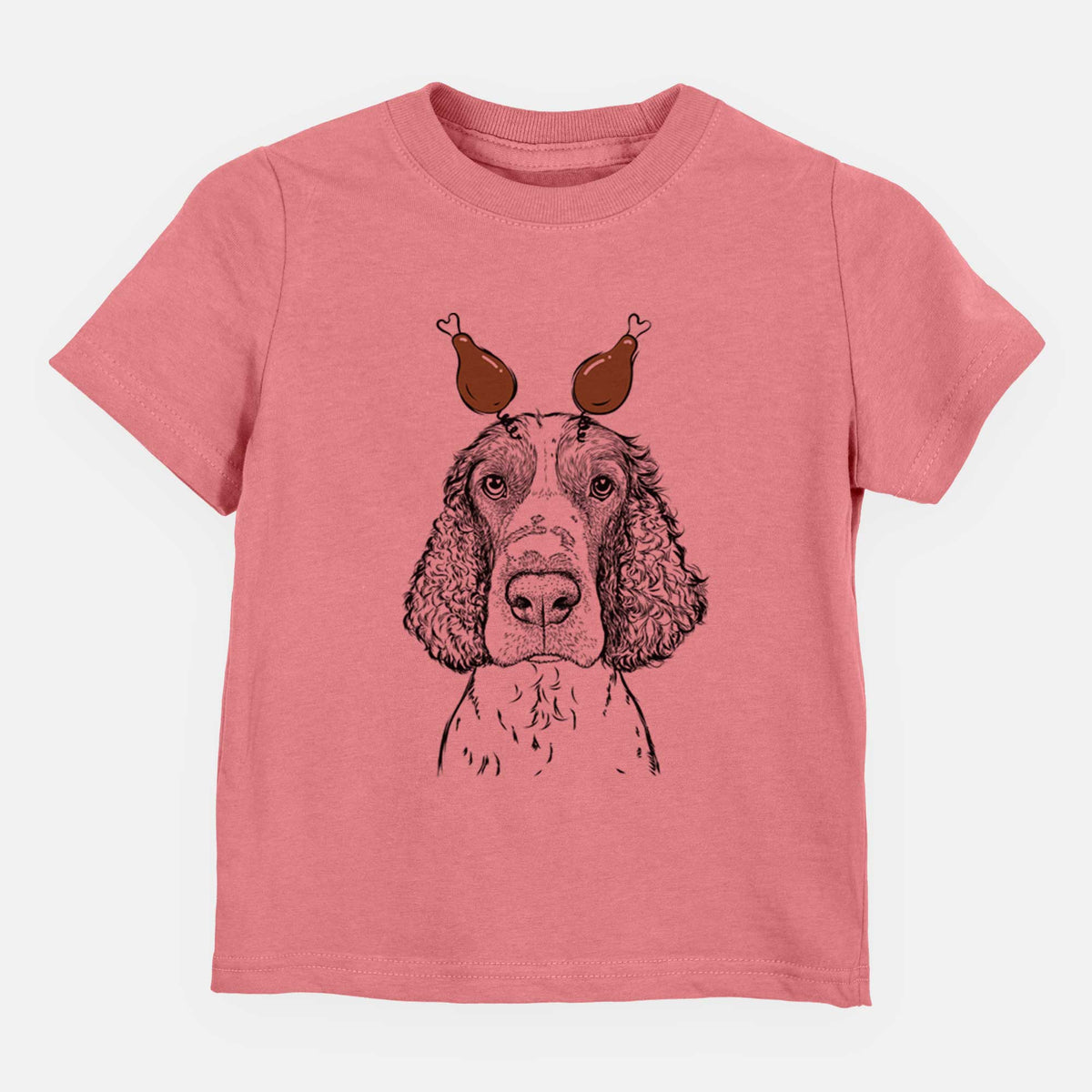 Thanksgiving Wilbur the English Springer Spaniel - Kids/Youth/Toddler Shirt