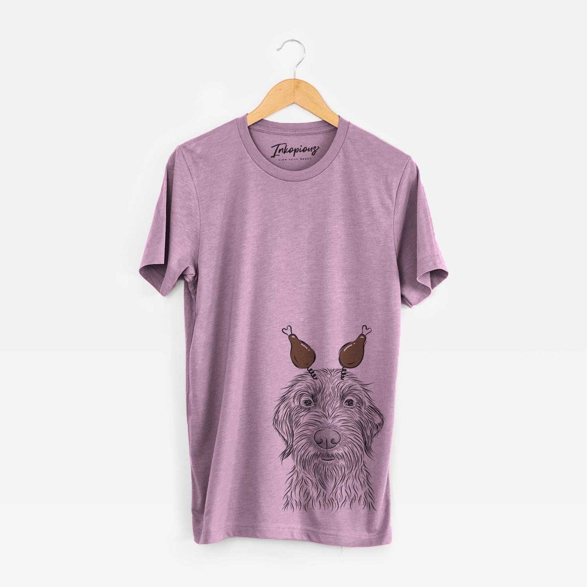 Thanksgiving Wilkins the Wirehaired Pointing Griffon - Unisex Crewneck