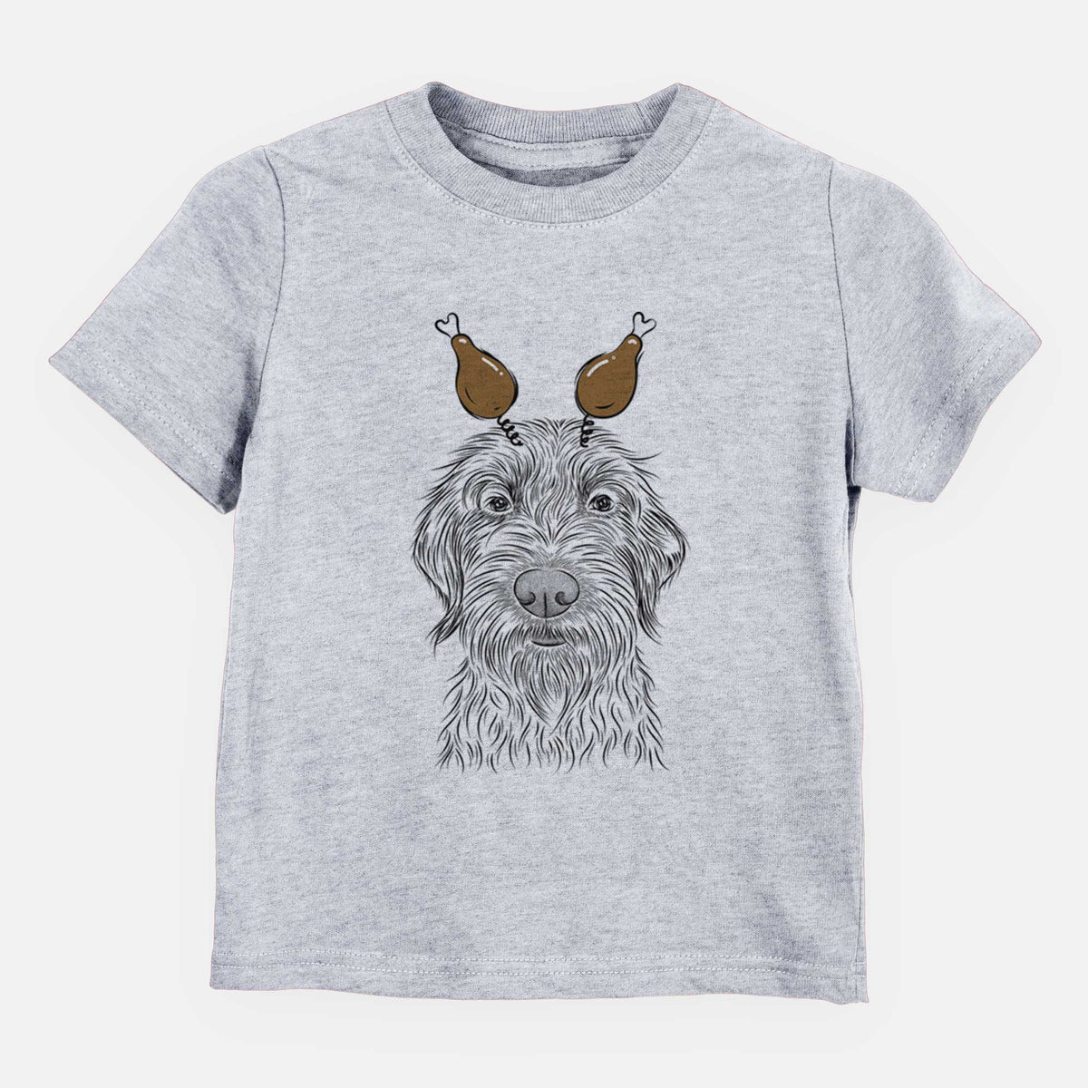 Thanksgiving Wilkins the Wirehaired Pointing Griffon - Kids/Youth/Toddler Shirt