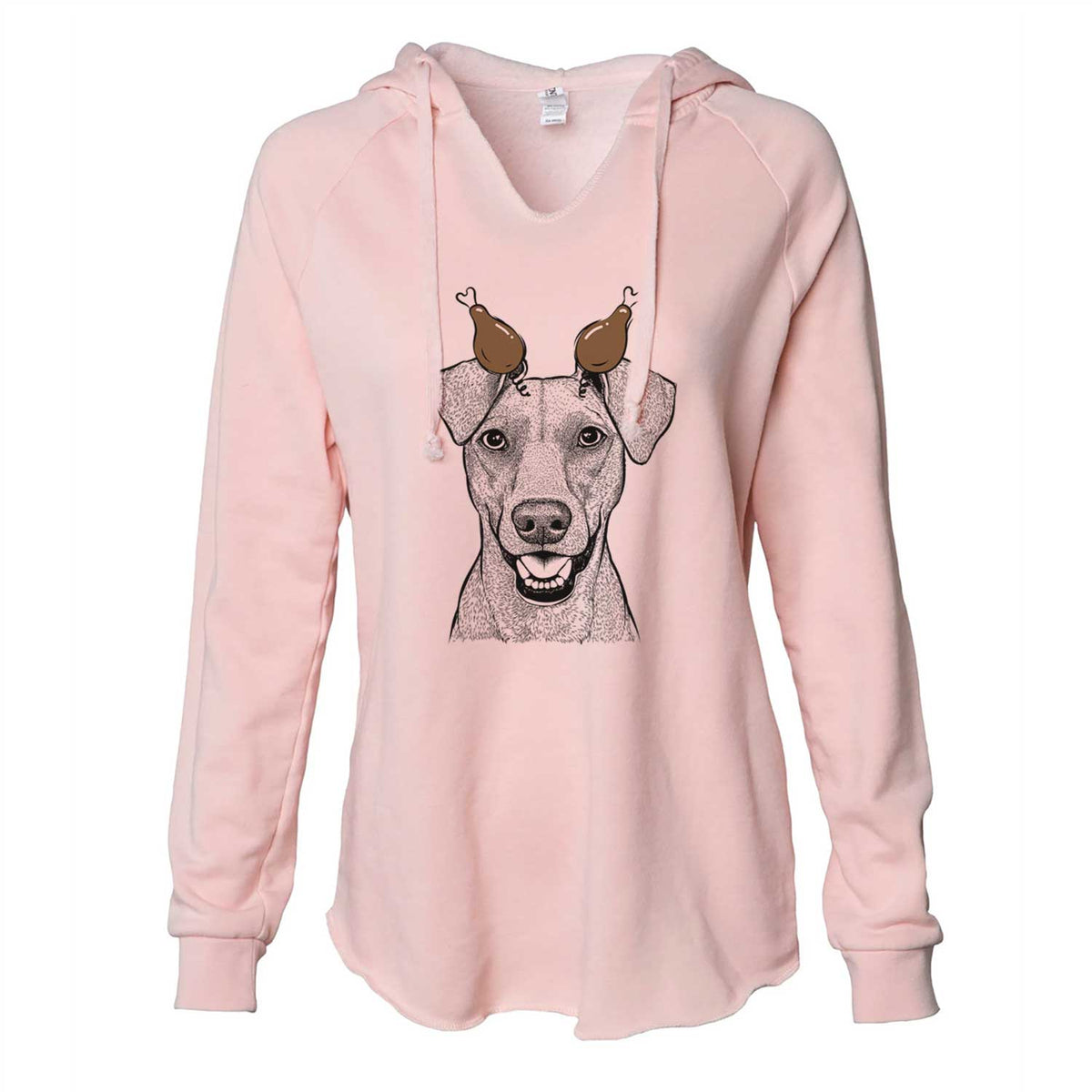 Thanksgiving Willow the German Pinscher - Cali Wave Hooded Sweatshirt