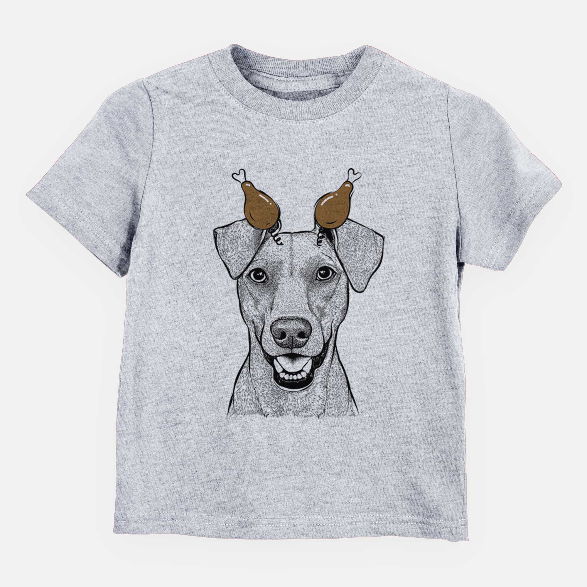 Thanksgiving Willow the German Pinscher - Kids/Youth/Toddler Shirt