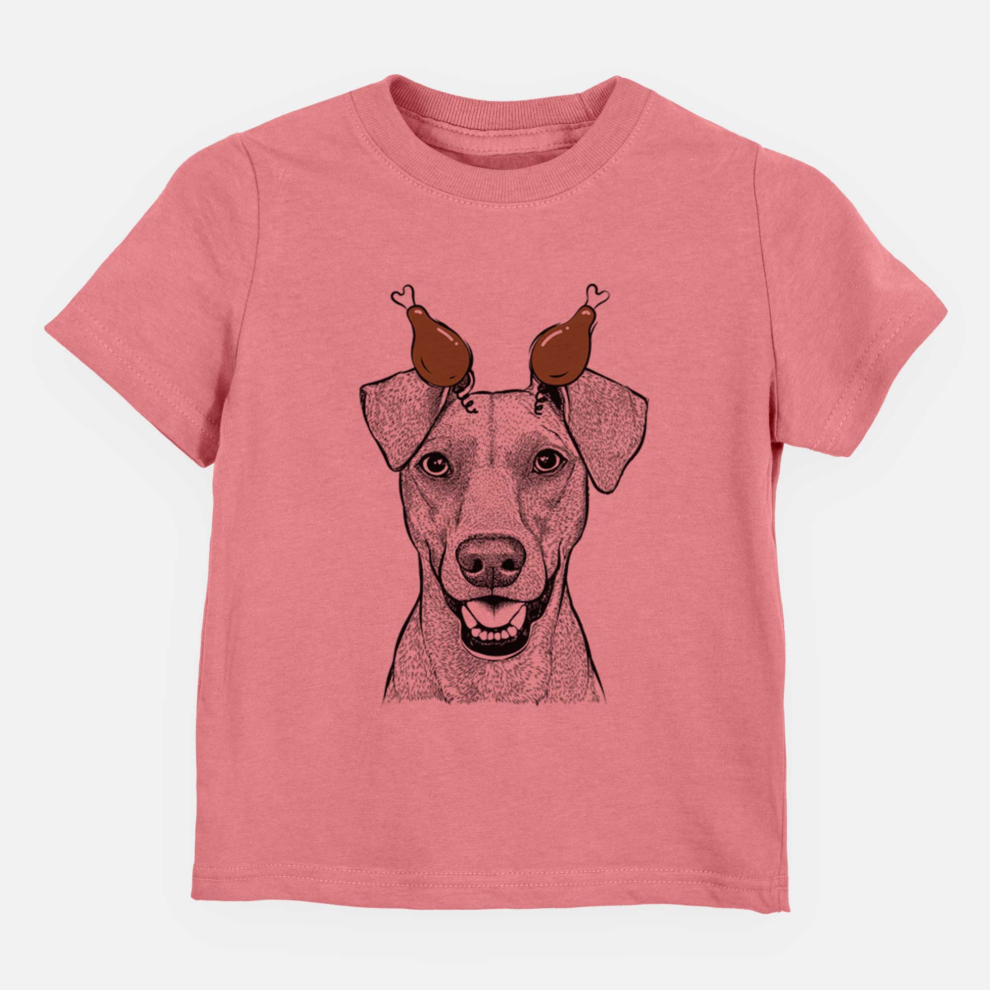 Thanksgiving Willow the German Pinscher - Kids/Youth/Toddler Shirt