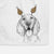 Winston the Redbone Coonhound Decorative Hand Towel