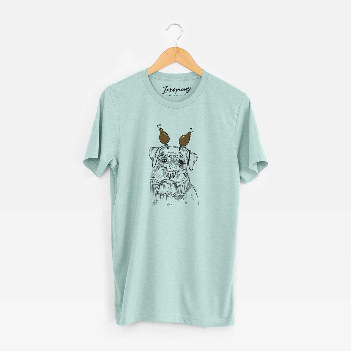 Thanksgiving Wrigley the Schnauzer - Unisex Crewneck
