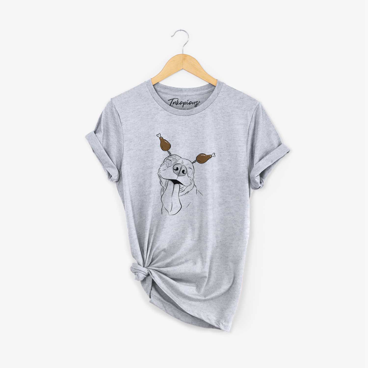 Thanksgiving Xena the American Staffordshire Terrier - Unisex Crewneck