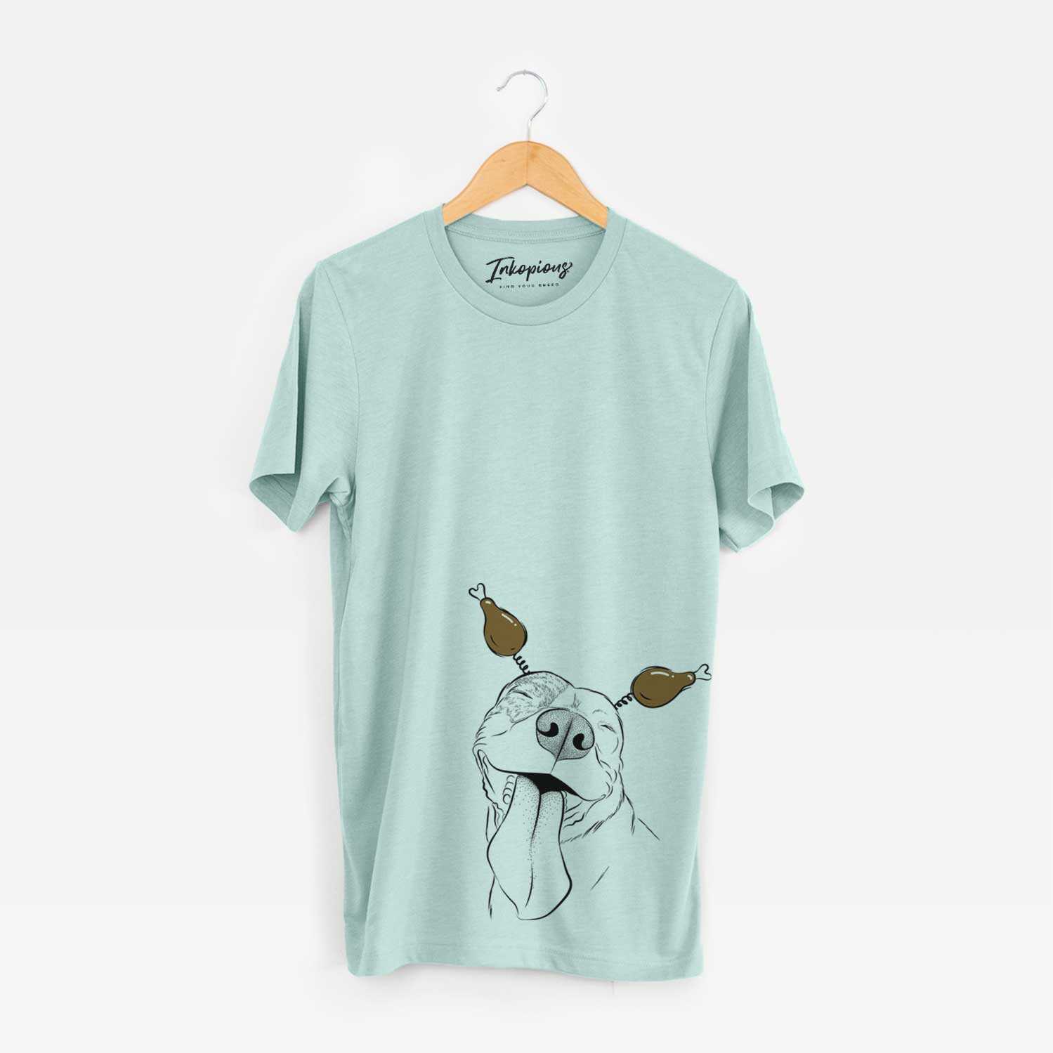 Thanksgiving Xena the American Staffordshire Terrier - Unisex Crewneck