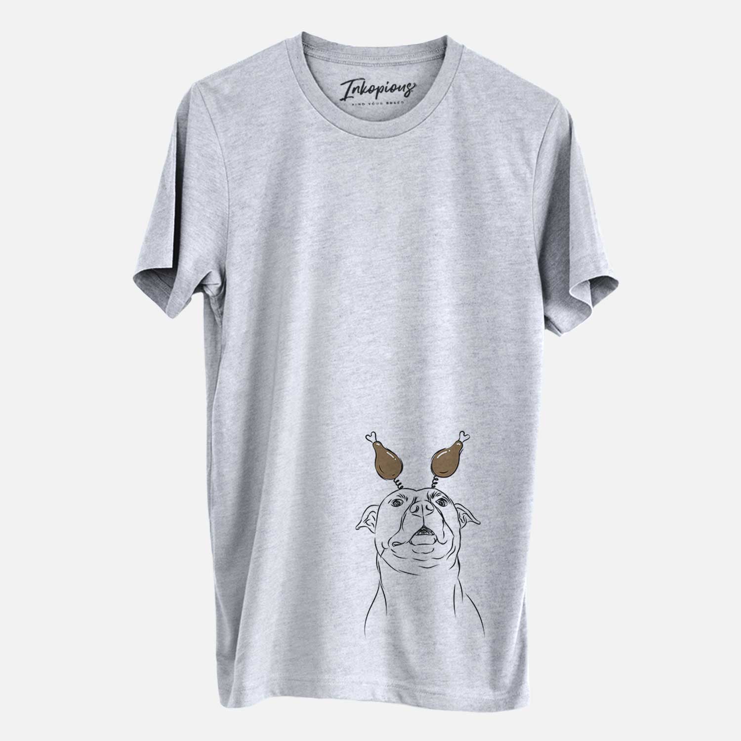Thanksgiving Zada the Pitbull - Unisex Crewneck