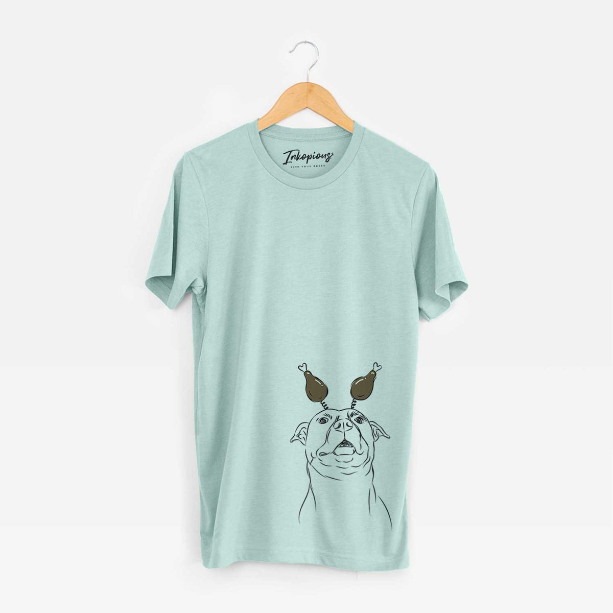 Thanksgiving Zada the Pitbull - Unisex Crewneck