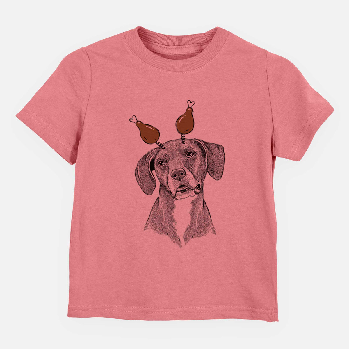 Thanksgiving Zeena the Plott Hound Mix - Kids/Youth/Toddler Shirt